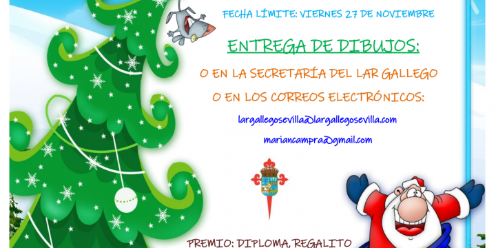 Se convoca el Concurso Infantil de Dibujos Navideños