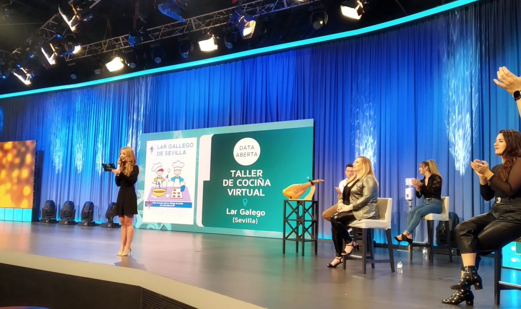 Nuestro Taller de Cocina en el Programa Luar de la TV Gallega Lar