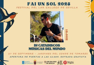 DJ Catadiscos en Fai Un Sol 2025