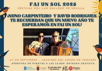Nuno Carpinteiro y David Rodrigues en Fai Un Sol 2025