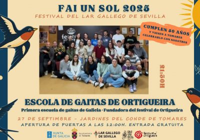 Escola de Gaitas de Ortigueira en Fai Un Sol 2025