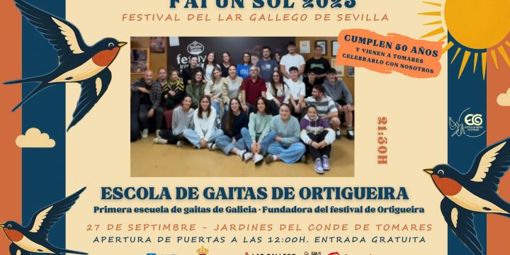 Escola de Gaitas de Ortigueira en Fai Un Sol 2025