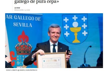 69º Aniversario del Lar Gallego de Sevilla en los medios de comunicación.